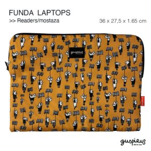 FUNDAS LAPTOP readers mostaza