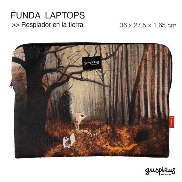 FUNDA LAPTOP resplandor tierra