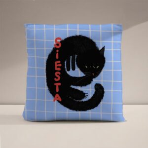 Funda cojín Siesta ( Ugly Cats )