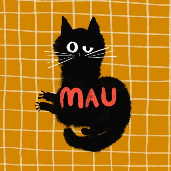 Funda cojín Mau (Ugly Cats) - Image 2