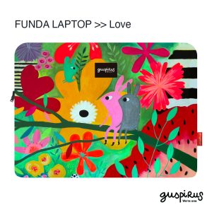 Funda portátil Love de Guspirus