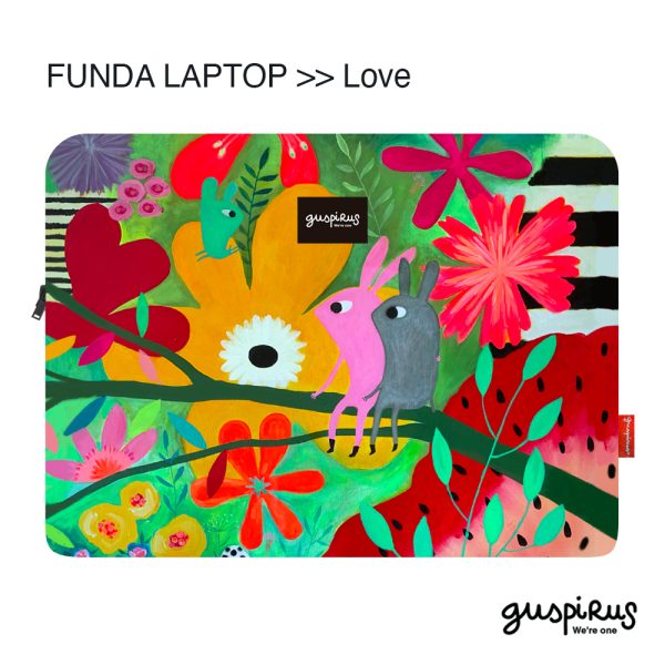 Funda portátil Love de Guspirus