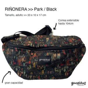 Riñonera Guspirus Black Park