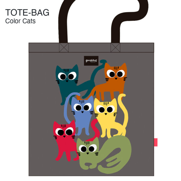 Tote bags Color Cats