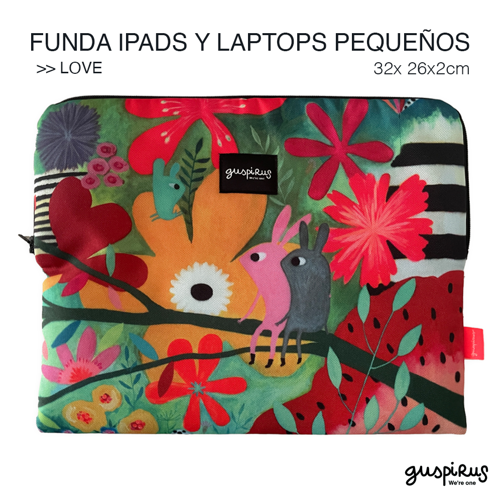 FUNDA IPAD LOVE