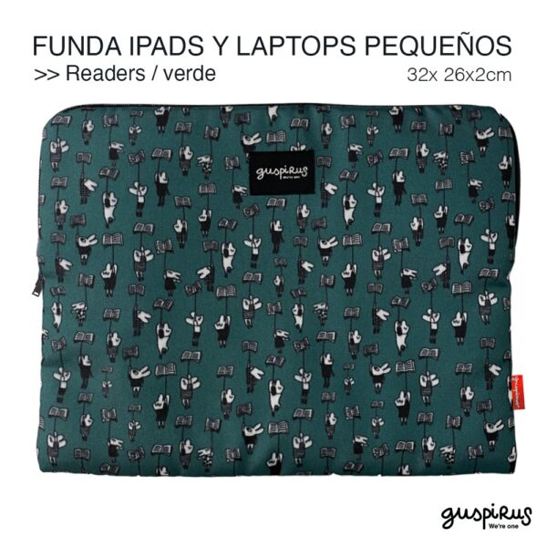 FUNDAS IPAD readers verde