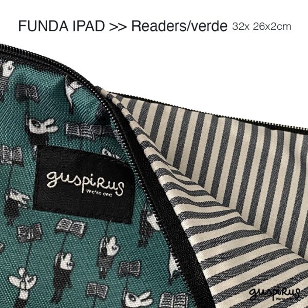 FUNDAS IPAD readers verde