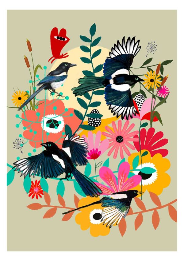 Print Magpies